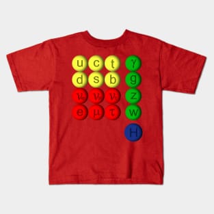 Elementary Particles Standard Model Kids T-Shirt